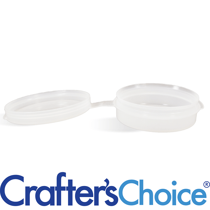 0.25 oz LDPE Polycon with Hinged Lid - Natural