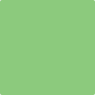 2032-40: Citrus Green a paint color by Benjamin Moore avaiable at Clement's Paint in Austin, TX.