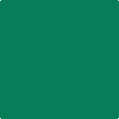 2038-20: Irish Clover a paint color by Benjamin Moore avaiable at Clement's Paint in Austin, TX.