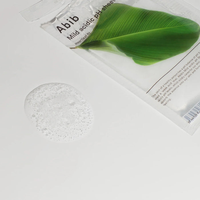 ABIB Mild Acidic pH Sheet Mask Heartleaf Fit - veido kaukė