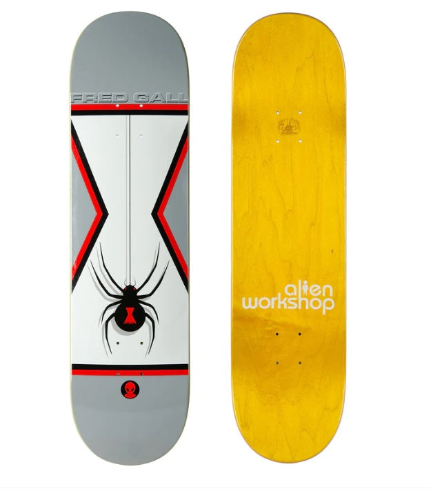 ALIEN WORKSHOP DECK FRED GALL BLACK WIDOW 8.25"