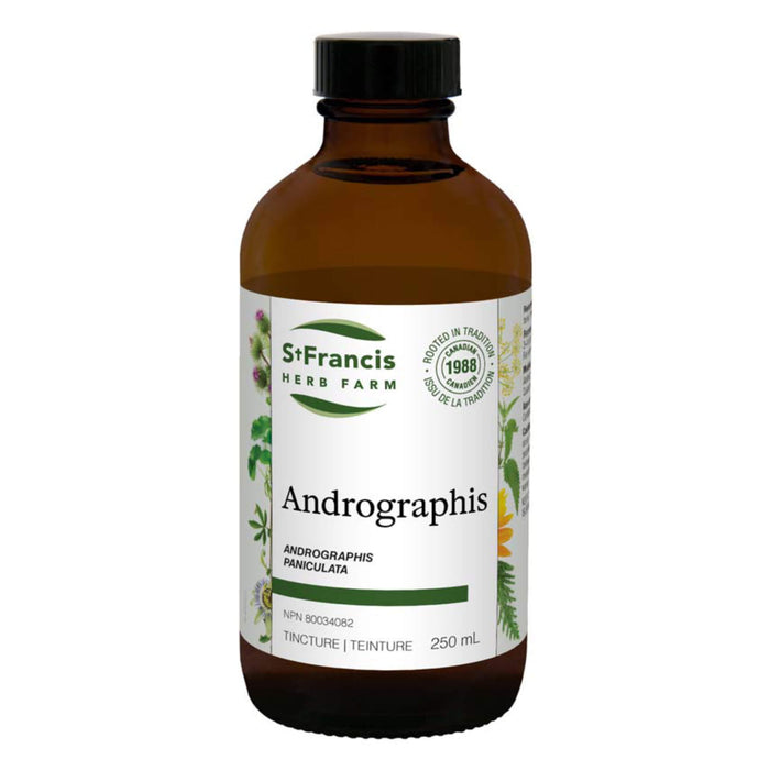 Bottle of St. Francis Herb Farm Andrographis 250ml