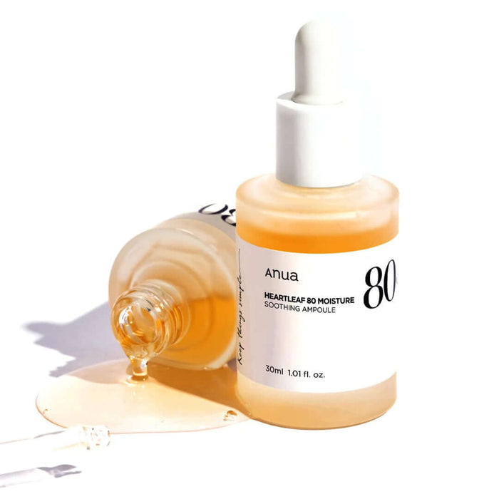 ANUA Heartleaf 80% Soothing Ampoule - odą raminanti ampulė