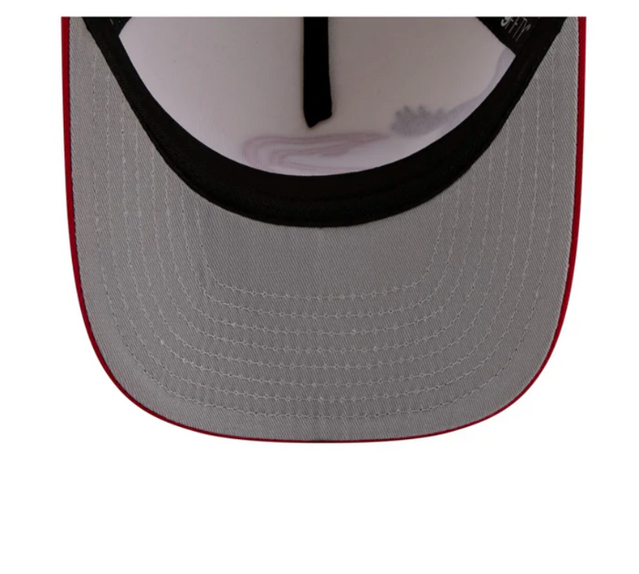 Atlanta Hawks HWC Chrome White 9FIFTY A-Frame Snapback