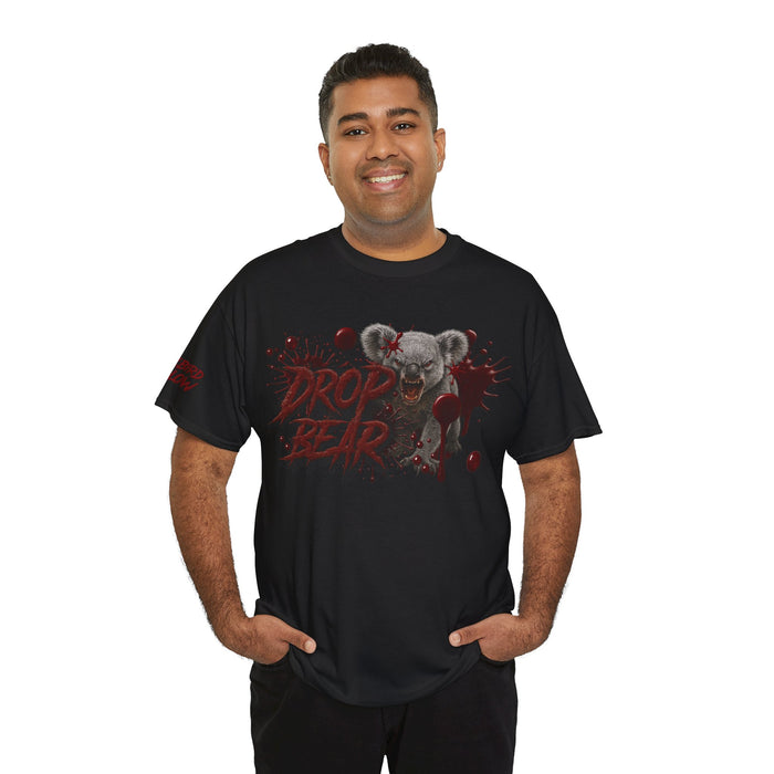 🔥🩸 Bellbird Hollow Tee – Drop Bear - Black Edition 🩸🔥