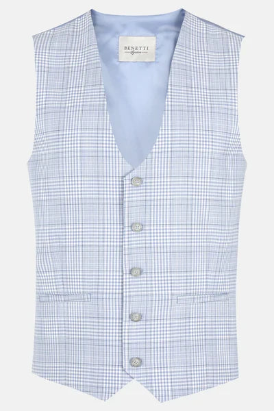 Benetti Jeff Check Waist Coat