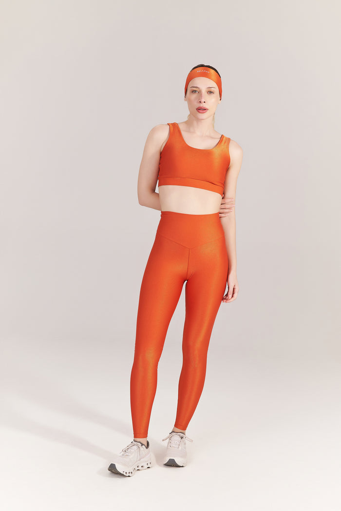 Calça Legging New Thay Ferrugem