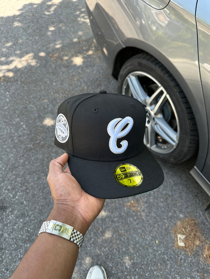 Chicago White Sox w/ "C" Logo All Black 75 Years Anniversary