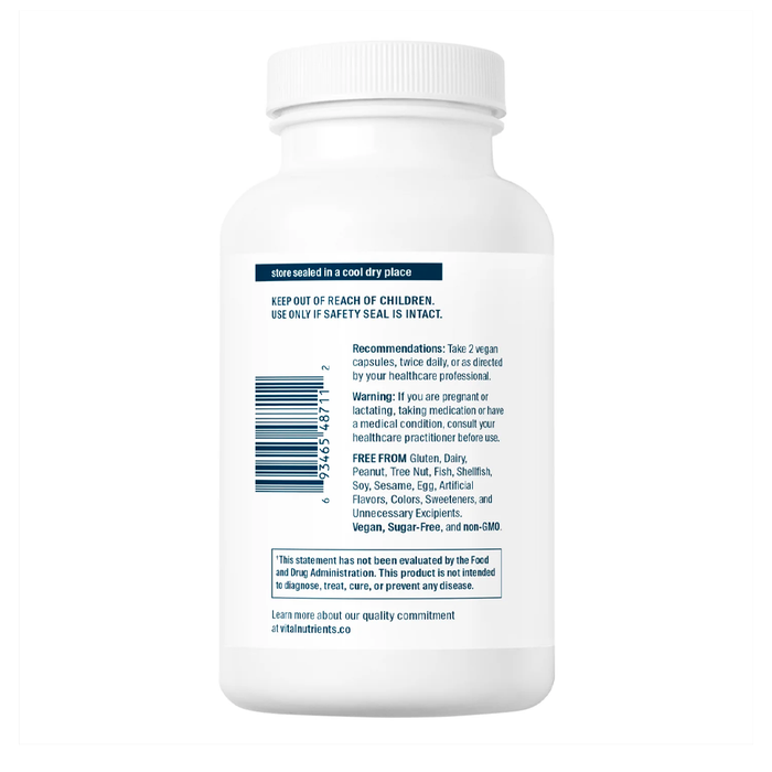 Choline 550mg by Vital Nutrients