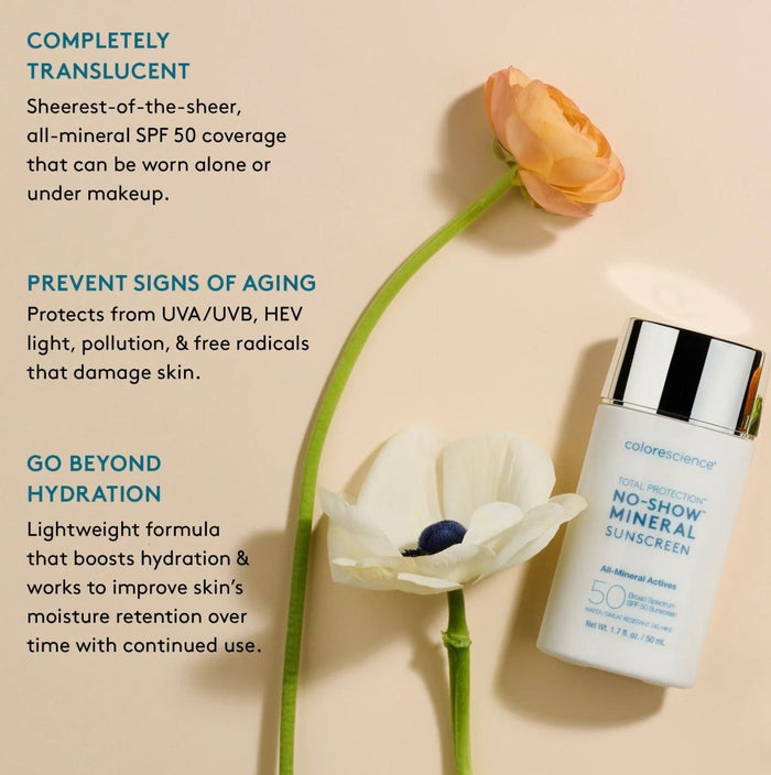 Colorescience EnviroScreen Protection No-Show Mineral Sunscreen SPF 50