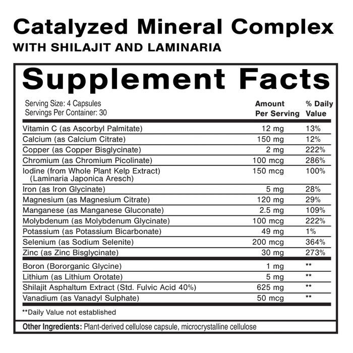 Dr. Shade's Catalyzed Mineral Complex by QuickSilver Scientific