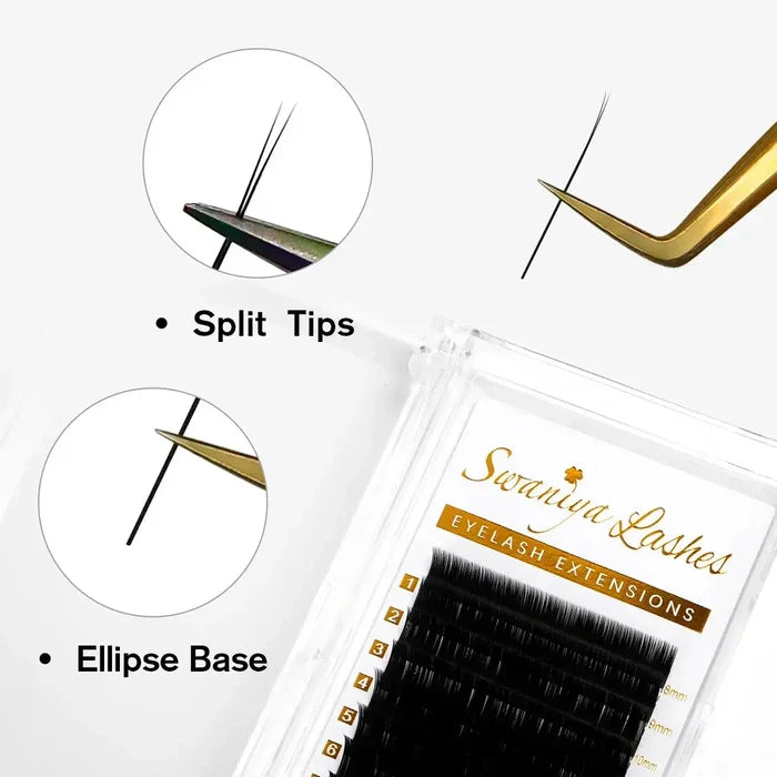 Ellipse Flat Lashes| Swaniya Lashes