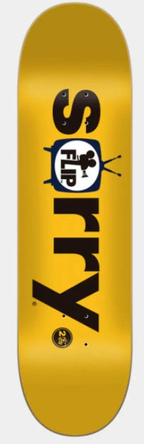 FLIP DECK TEAM YELLOW SORRY 20TH ANNIVERSARY 8.25"