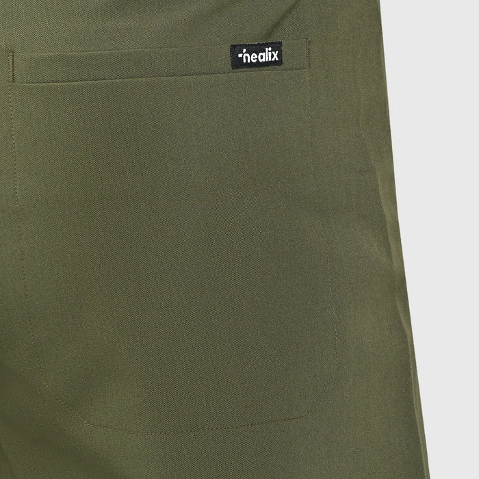 Grid Eight-Pocket Cargo Scrub Pant