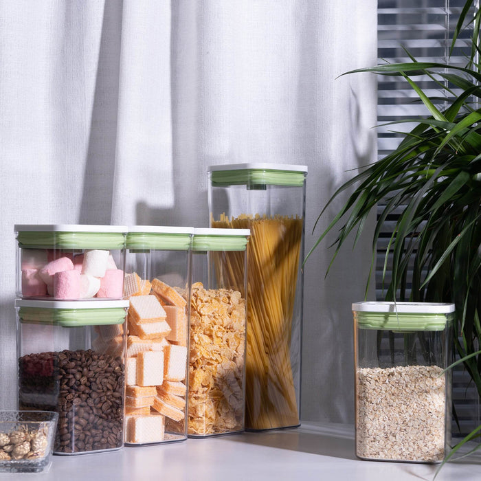 linoroso Food Storage Containers with Date Recording Lids-7 Pieces Set - Linoroso