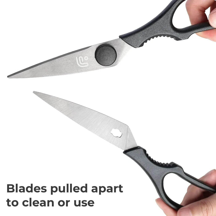 Linoroso Kitchen Scissors (Black) - Linoroso