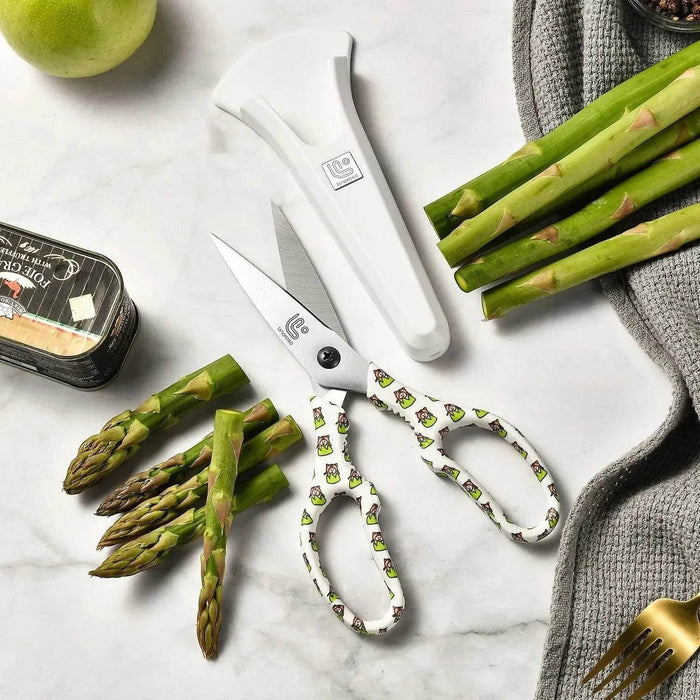 Linoroso Kitchen Scissors(Graphic,Tiger) - Linoroso