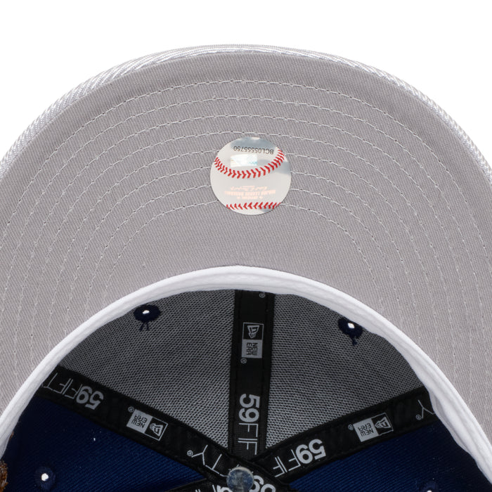 Los Angeles Dodgers Dark Royal & Metallic 2024 World Series Grey uv