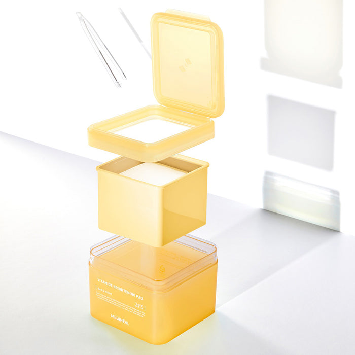Mediheal Vitamide Brightening Facial Toner Pad 100 Pads