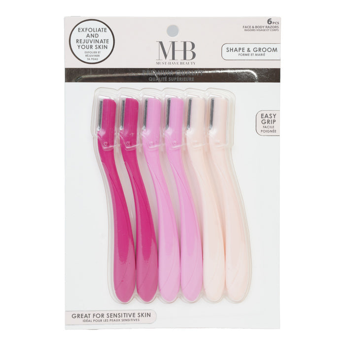 MHB Face & Body Razors 6pcs