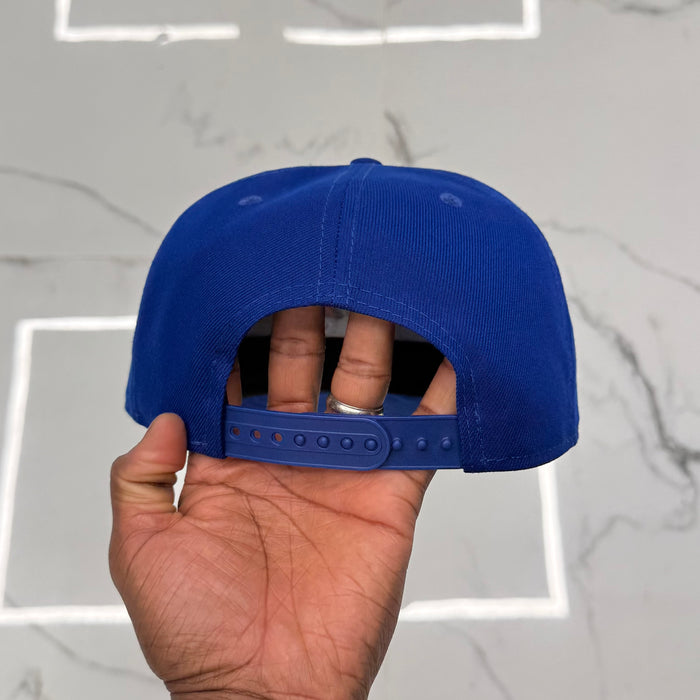 New York Knicks NBA 2026 Finals Triangle Royal 950 Classic Snap Back