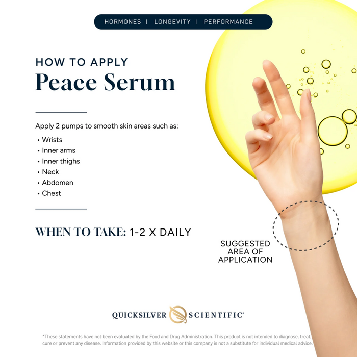 Peace Serum by QuickSilver Scientific