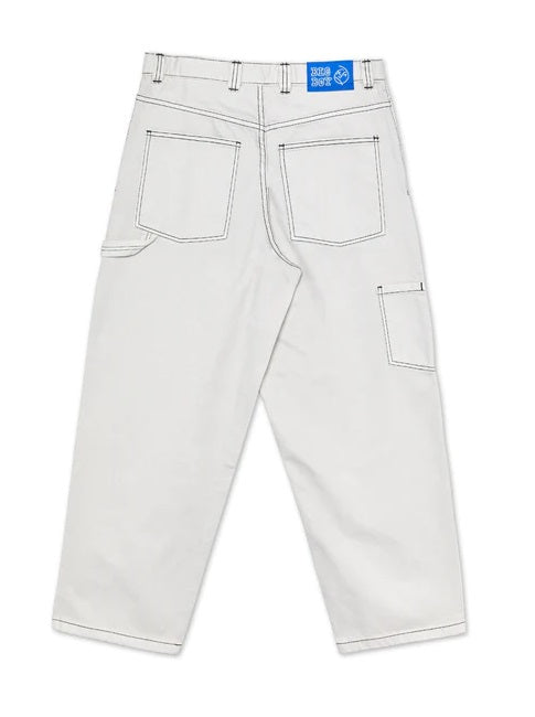 POLAR BIG BOY WORK PANTS WASHED WHITE