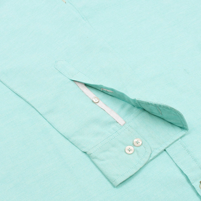 Powder Blue Oxford Shirt.