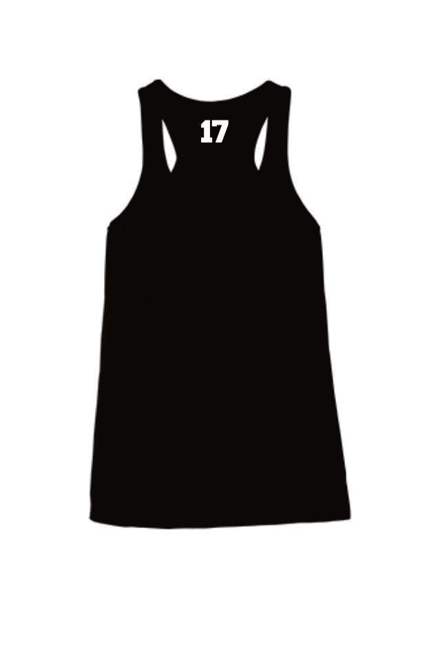 Raptors Script Flowy Tank- 4 Sports- Matte or Glitter