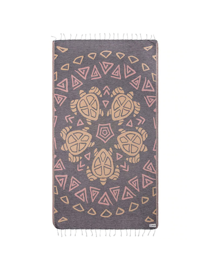 SAND CLOUD TURTLE MANDALA TOWEL