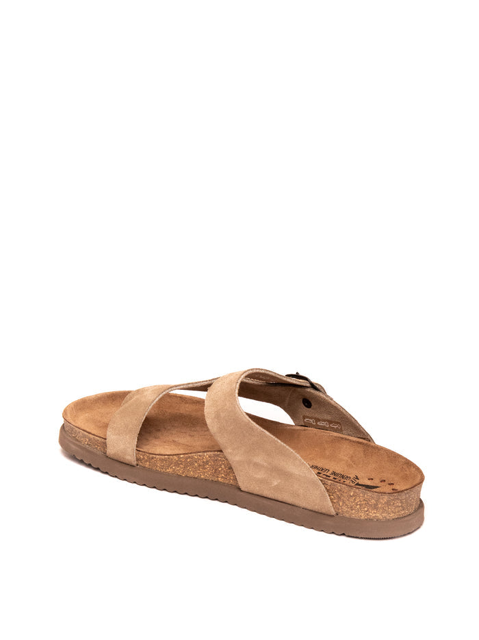 MEPHISTO Sandalo camoscio taupe NIELS SANDVEL-62860