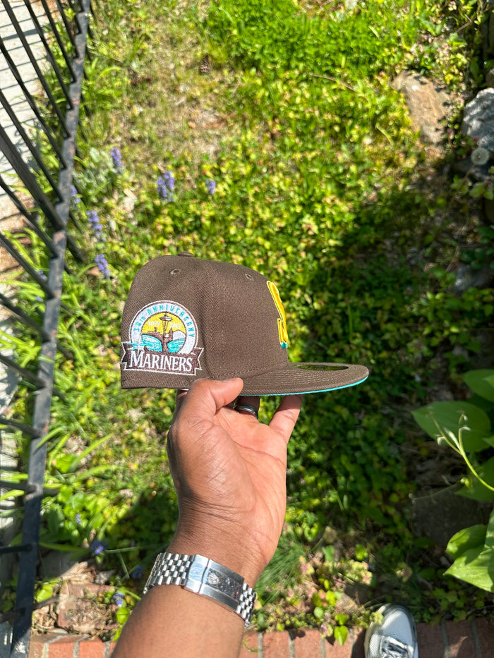 Seattle Mariners All Brown w/ Mint UV