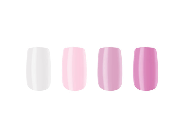 Shades of Purple 96pcs False Nails Set