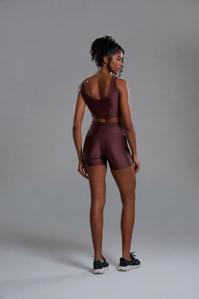 Short Metalic Coffe