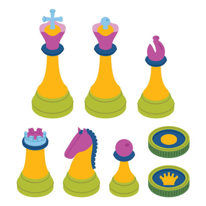 Spellbinders - Die - Chess & Checkers. Available at Embellish Away in Bowmanville Ontario Canada.