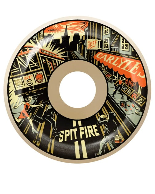 SPITFIRE FORMULA FOUR JEFF CARLYLE CONICAL FULL SKATEBOARD WHEEL