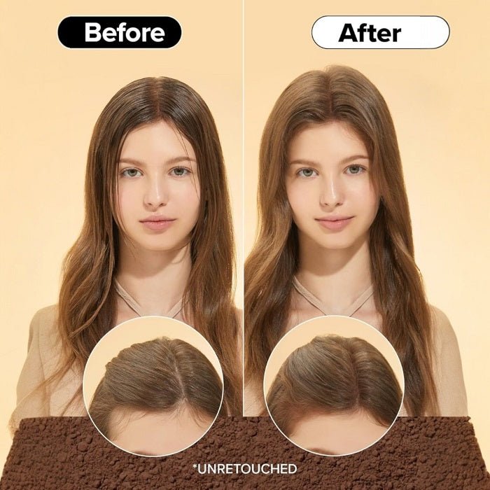 TAP SECRET MATTIFYING DRY SHAMPOO POWDER BROWN - Sampon Uscat Sub Forma De Pudra Pentru Par Saten - skinseen.ro