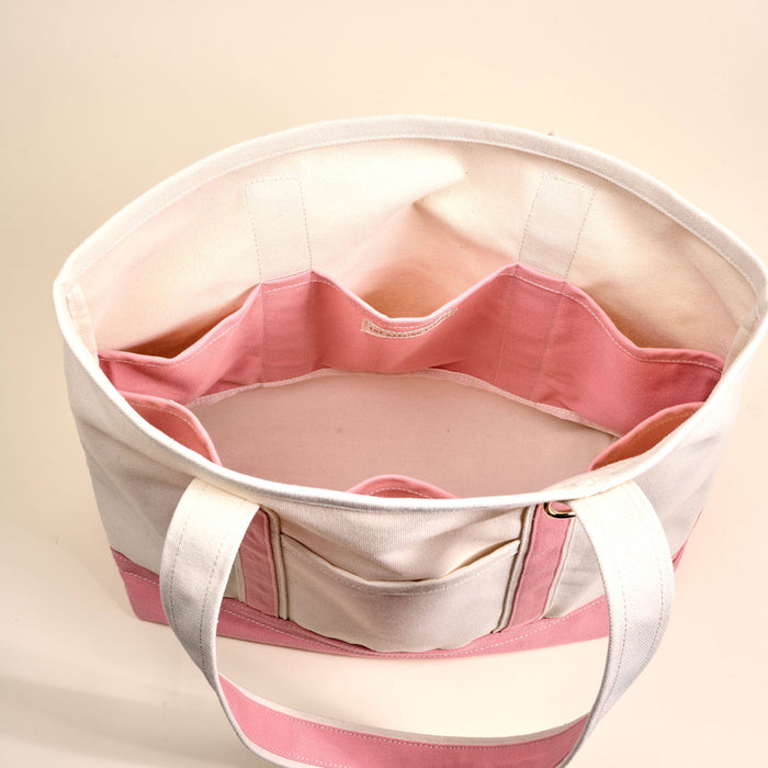 The Signature Canvas Tote Bag – Blush