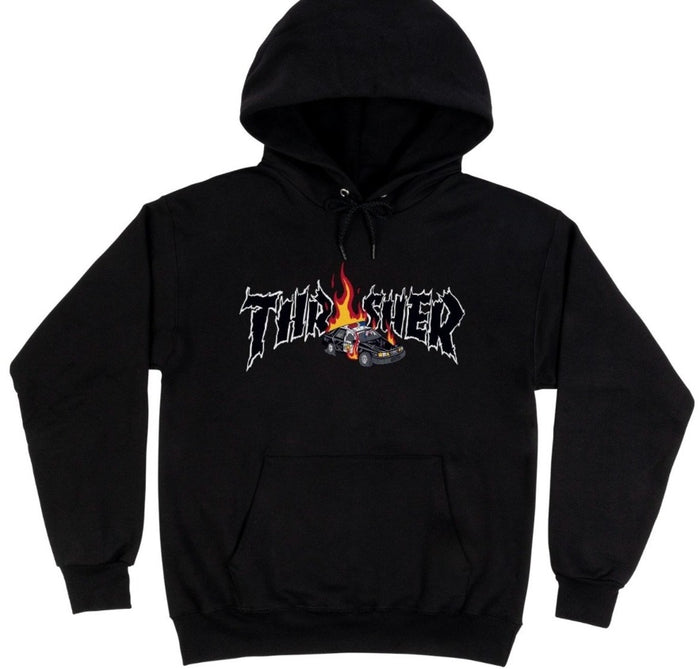 THRASHER COP CAR MENS HOODIE