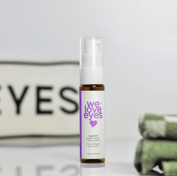 WE LOVE EYES Super GLA Eyelid & Eyelash Foaming Cleanser
