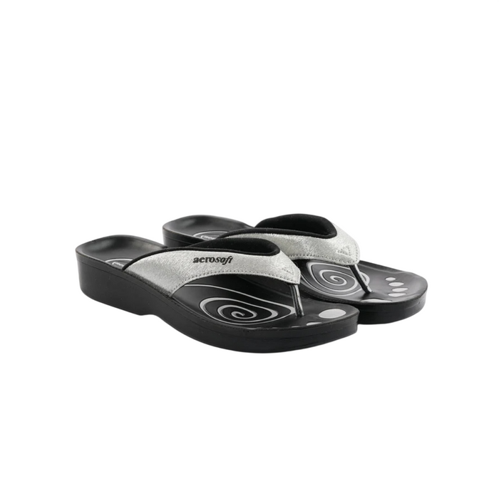 WOMEN SLIPPER LA 0825 SILVER