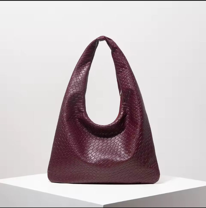 Women's Light Yellow Textured Hobo Shoulder Bag