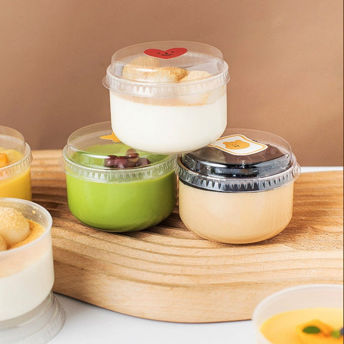 130mL Matt Clear Creme Baking Container Base - TEM IMPORTS™
