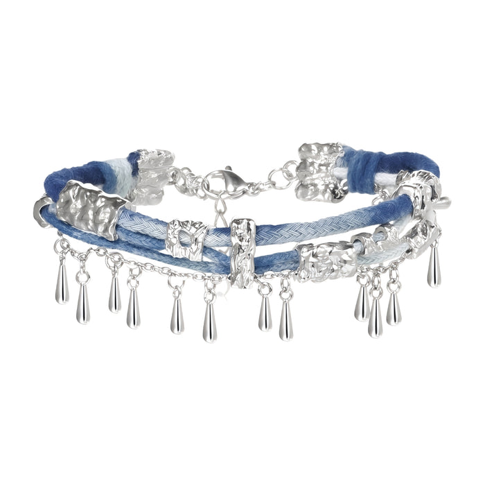 1STXULIE Superior Miao-style Braided Cord Bracelet T5817