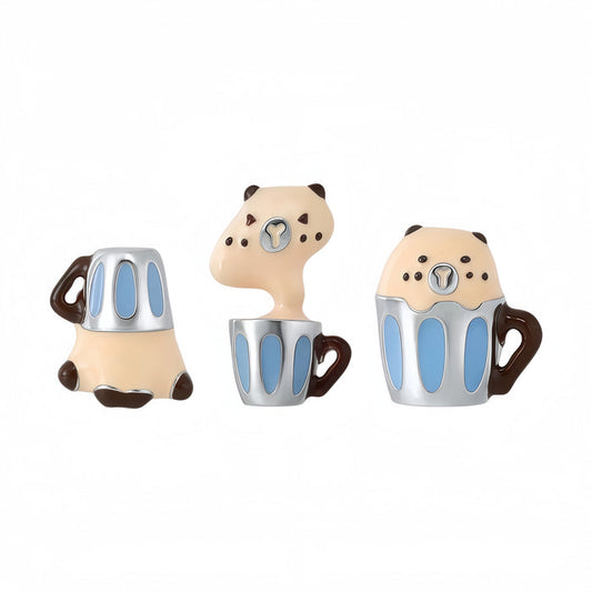 1STXULIE Superior Niche Capybara Stud Earrings T5848