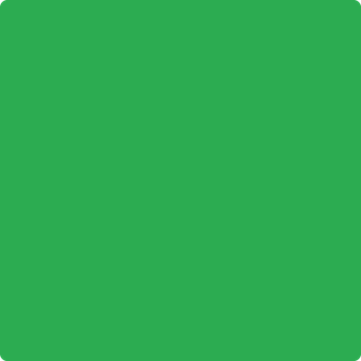 2033-30: Fresh Scent Green  a paint color by Benjamin Moore avaiable at Clement's Paint in Austin, TX.