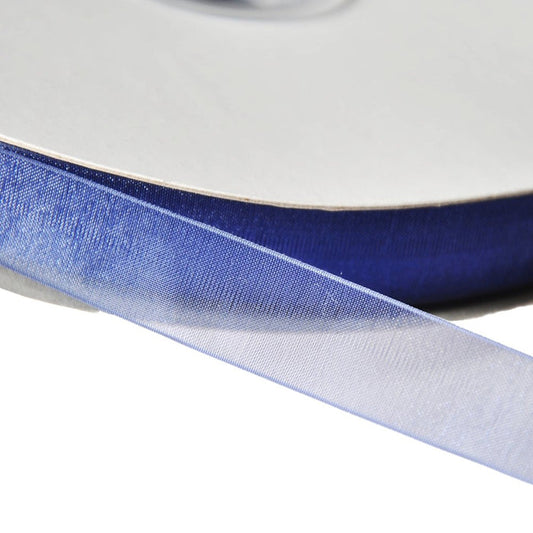 25mm Organza Navy Blue - Woven Edge - TEM IMPORTS™