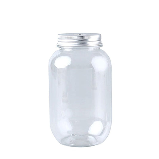 500mL Short Round Bottles With Metal Cap - TEM IMPORTS™