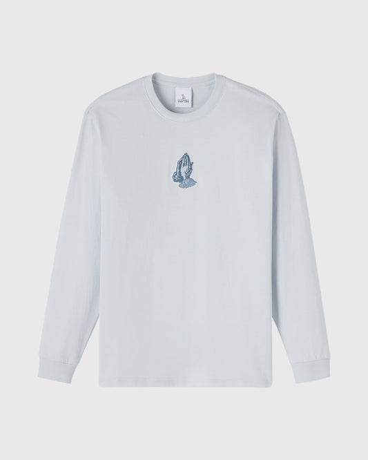 6 God Long-Sleeve Tee - Kyanite Blue
