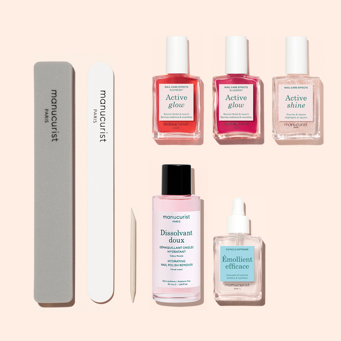 Active Manicure Kit + Cuticle Remover + Wooden cuticle stick